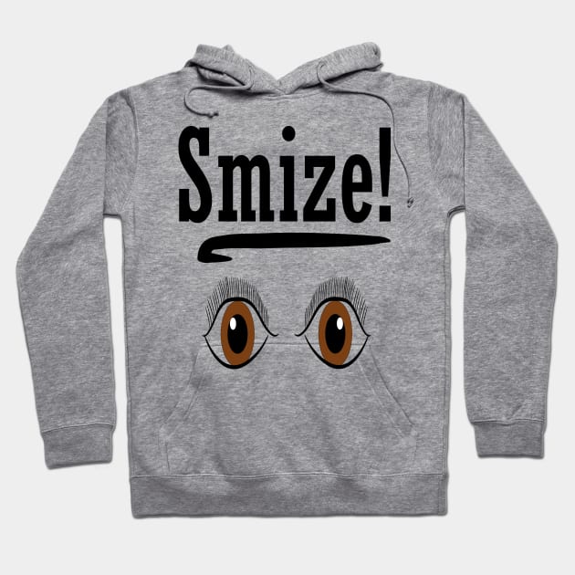 Smize Hoodie by IronLung Designs